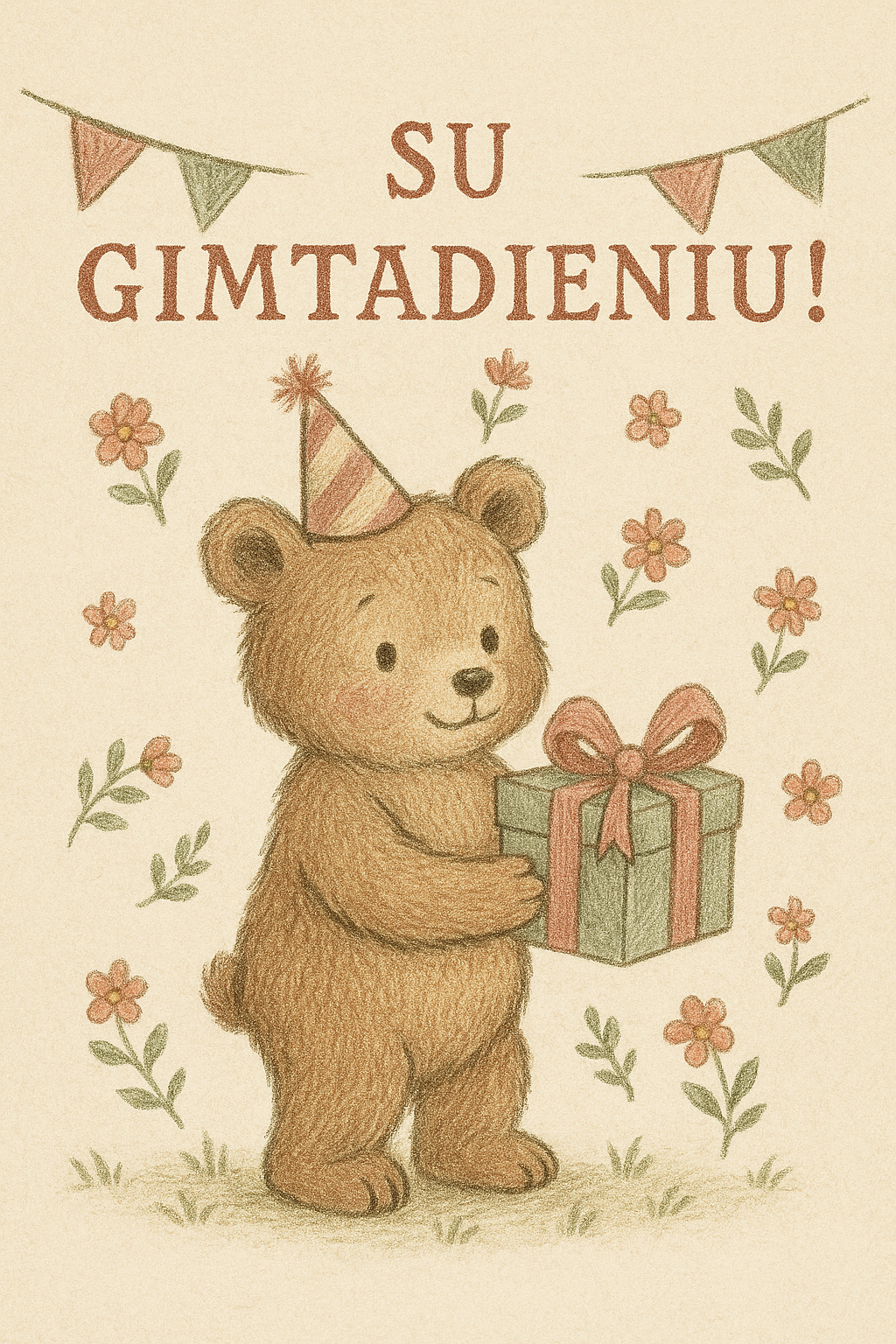 Gimtadienis su meškiuku