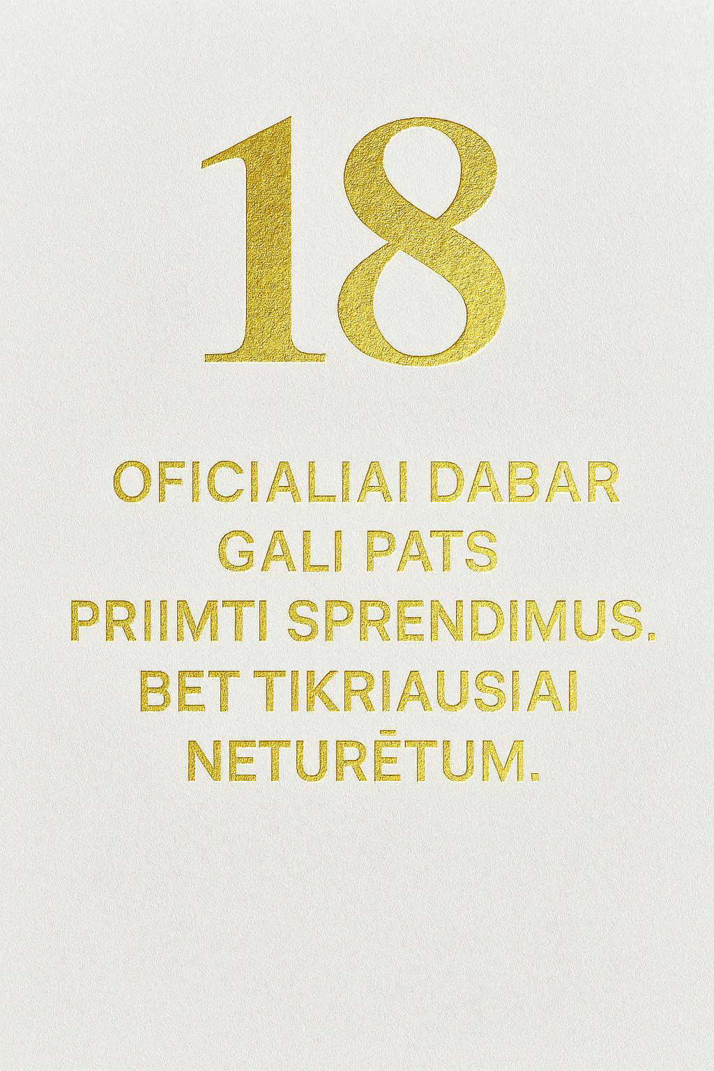18-tas Gimtadienis
